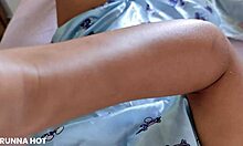 she woke up super horny in her pussy, fingered herself deliciously until cumming