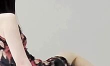 Suggestive one piece adult model