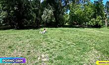 Vicky Love And Jessie Clark's Park Encounter Leads To Wild Foursome! 😏