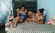 Wife Fucks Husband's Lover Hard