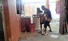 My Wife Left And The Maid Couldn't Resist My Erect Cock!