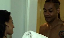 Hot neighbor lured over with excuse for intense dick craving