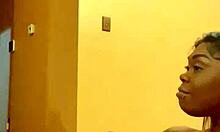 sloppy blowjob leads to creamy cum on ass in living room sex