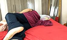 Playing with my hot cousin's big ass and blowjob?