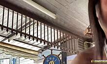 i creampie a chubby horny thai milf in pov blowjob bent over doggystyle riding cowgirl