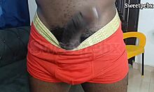 Big black dick fucks big black ass of African amateur in anal creampie scene by sweetpebx 2025