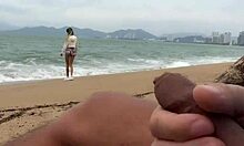 Public Dick Flashing Where I See You Jerking Off To Me And Want To Help You Cum