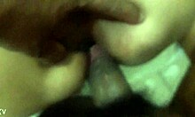 penetrating whore's ass and cumming while husband works 😩