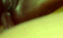 sloppy blowjob leads to creamy cum on ass in living room sex