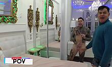 jenny wild moans as mat bird thrusts his massive cock deep into her tight pussy