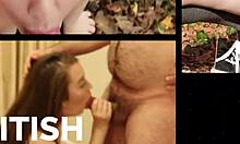 Gorgeous British teen says, 'I'm making myself cum so hard'