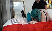 Playing with my hot cousin's big ass and blowjob?