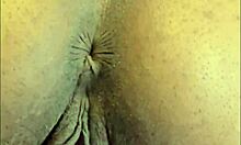 Hot Ebony Slut Fingers Pussy, Plays With Pierced Clit