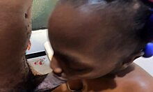 Feeling so naughty, this girl with soft curlers teases her big tits and perfect sucking lips.