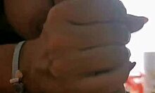 Outdoor amateur milf slut gives suggestive blowjob in tent. Receives hot creampie from big monster cock.