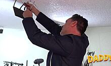 The electrician came over for a big ass curvy costume fun