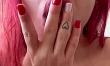 i'm showing off as a whore, talking dirty while masturbating with dildo and plug, flashing ass