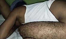 curvy housewife licks and gets anal fucked by boyfriend for the first time