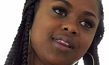 ebony stepteen 18+ facialized with cumshot, isn't it?