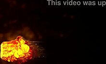 Luna Rishi takes four big cocks in her ass backstage uncensored