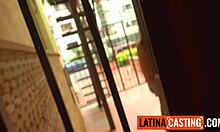 Petite latina sluts get their pussies banged after sloppy head in homemade threesome.