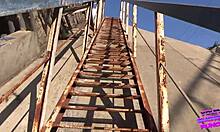 we wanted to fuck on the train but almost got caught by neighbors