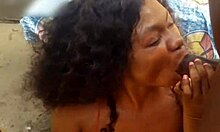 hardcore outdoor pounding with two friends