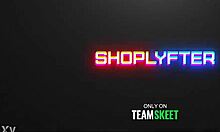 Teen bulgarian dances lap dance and gets punished by police officer.