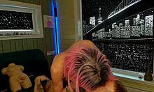 my girlfriend loves when i cum inside her pussy after good riding on the chair 😍