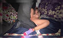 Opening legs for new boyfriend's big cock in mexican homemade video with petite latina