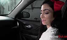 Step Dad Lifts Up Teen Skirt After Jasmine Vega In Pov Fucking Scene