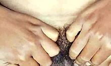 licking very hot desi indian bhabhi hairy pussy