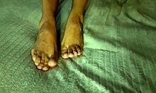 My girlfriend has these beautiful little feet that I just adore.