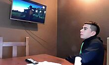 Filling Stepmother's Ass with Cum for Pizza