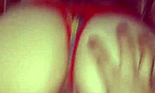 Stepsister shows new lingerie in homemade video