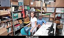 Mall Guard Confronts Suspect Firmly