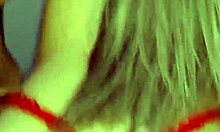 Stepsister shows new lingerie in homemade video