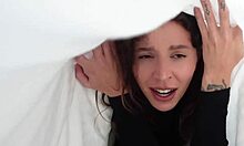 stepmom catches me with sex doll, takes advantage