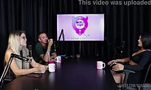 i watched val mineirinha's compilations in bora cast with bruna carlos, feeling so excited in sheer red lingerie