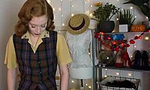 Glamorous Redhead Has Intense Orgasm With Black Vibe