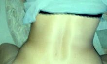 Latina mother-in-law with a big ass shows off her curves.