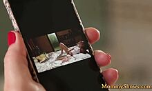 Tattooed teen babe shares close moment with stepmom