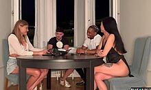 board game between friends ends in crazy sex between everyone