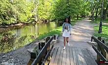 my friend controls my orgasms in public with a toy from flirtwithsb 😈