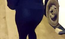 is that mature big ass in see-through leggings?