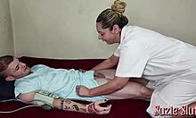 SUZIE SLUT AND CARMONA IN HORNY DOCTOR