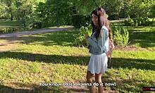 my friend controls my orgasms in public with a toy from flirtwithsb 😈