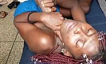 african teen 18+ sucking throating fucking sloppy dick compilation