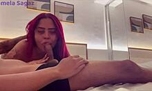 Young guy makes Pamela Sagaz's pussy so wet 😏💦