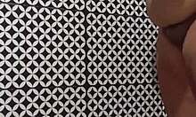 Big Latina teases her pussy solo with homemade vibes 😍